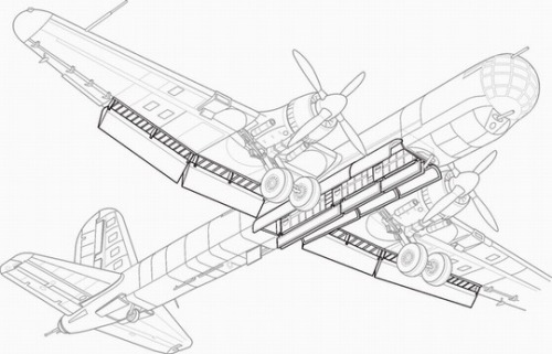 Heinkel He177 exterior detail set (Revell) CMKA7061