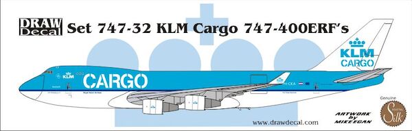 B747-400ERF (KLM Gargo New Colours) 44-747-32