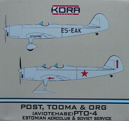 Aviothehase PTO4 (Estonian Aeroclub and Soviet Service) K72211