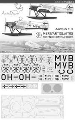 Junkers F13 (Merivartiolaitos Finnish Maritime Guard) ARC72-092