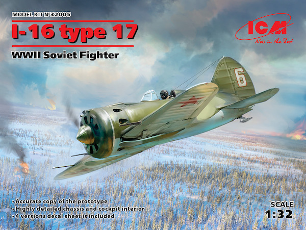 Polikarpov I16 Type 17 with Ski's 32005