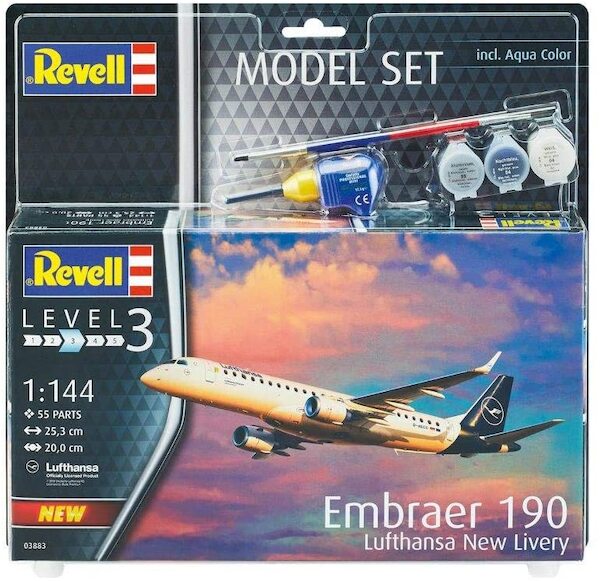 Modelset Embraer EMB190 (Lufthansa New Colours) 603883
