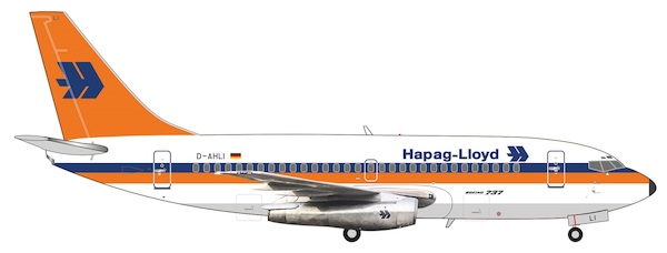 InFlight500 Hapag Lloyd Airlines D-AHLH Boeing 737-200 1:500 Scale New Diecast 