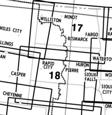 Low Altitude Enroute Chart USA US(LO)17/18