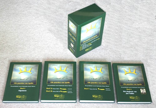 Alle paarden van Apollo, de Gloster Meteor in Nederlandse dienst (boxed edition of four books) APOLLO