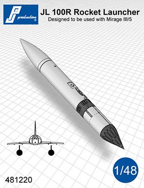JL100R Rocket Launcher for Mirage III/V 481220