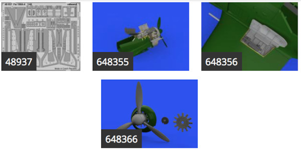 Focke Wulf FW190A-4 Advanced Set (Eduard) esin64837