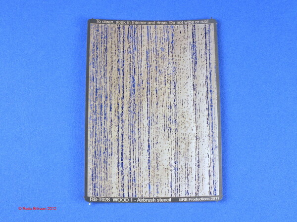 Wood 1 Airbrush Stencil RB-T028