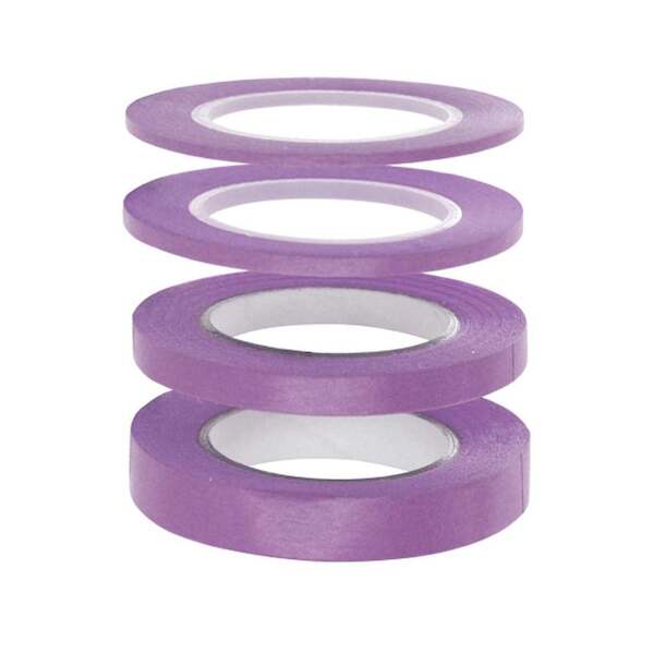 Lo-Tack Precision masking tape set 1mm, 2mm, 3mm and 6mm x 18m  PMA5000/4
