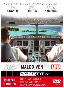 Cockpitflight Airbus A330-200 LTU : Düsseldorf - the Maldives 97813940358028