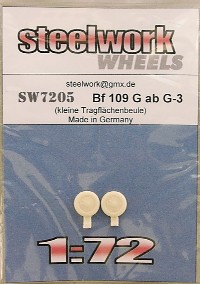Wheels Messerschmitt BF109 from G-3 SW7205