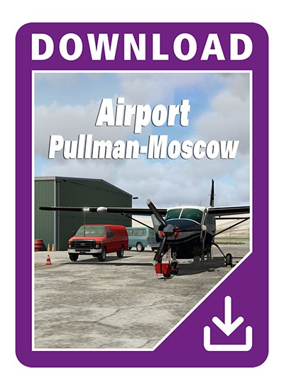 Airport Pullman-Moscow XP (Download Version for Xplane10) 13783-D