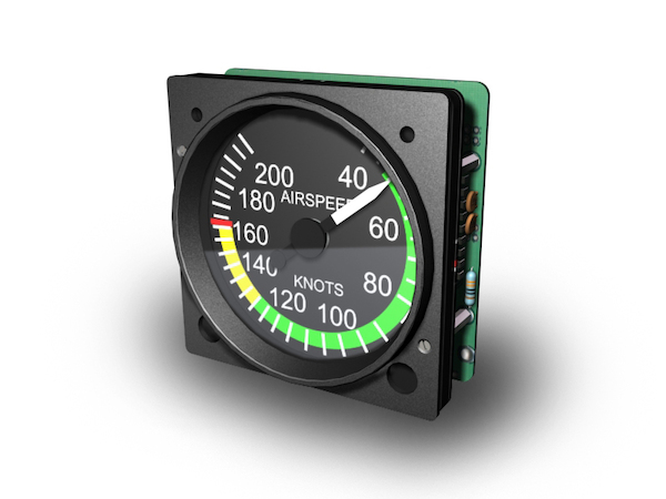 Cessna Indicated Airspeed 200 kts (GSA-055 usb interfase required) GSA-039