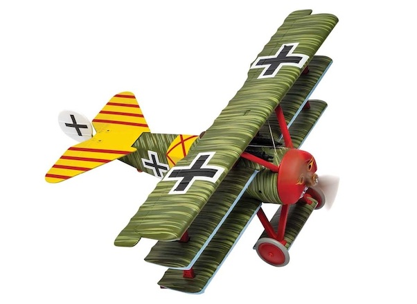 Fokker DR1 Triplane, Werner Steinhauser, Jasta 11, Jagdgeschwader 1, Cappy Aerodrome, France, 21st April 1918 AA38311