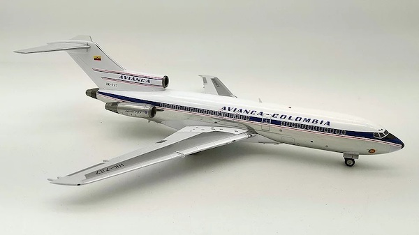 Boeing 727-100 Avianca Colombia HK-727 polished JP-721-AV-03P