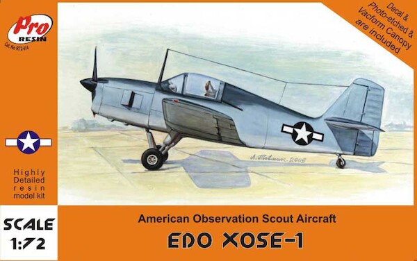 EDO XOSE-1 Single Seat with wheels R72-014
