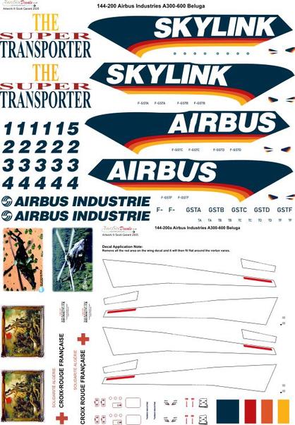 Airbus A300-600ST (Airbus original livery) 144-200
