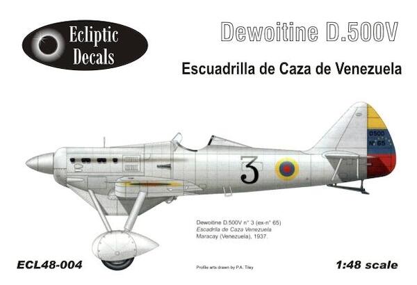 Dewoitine D500V (Venezuelan AF) ECL48-004