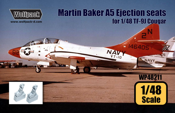 Martin Baker A5 Ejection seat set for TF-9J Cougar (Kittyhawk) WP48211