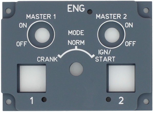 A320 Engines start panel. P320B21
