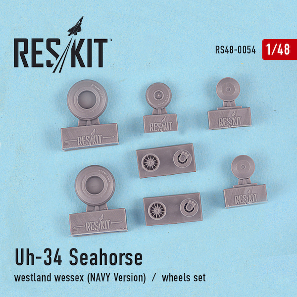Sikorksy UH34 Seahorse / Westland Wessex Wheels set (Navy versions) RS48-054