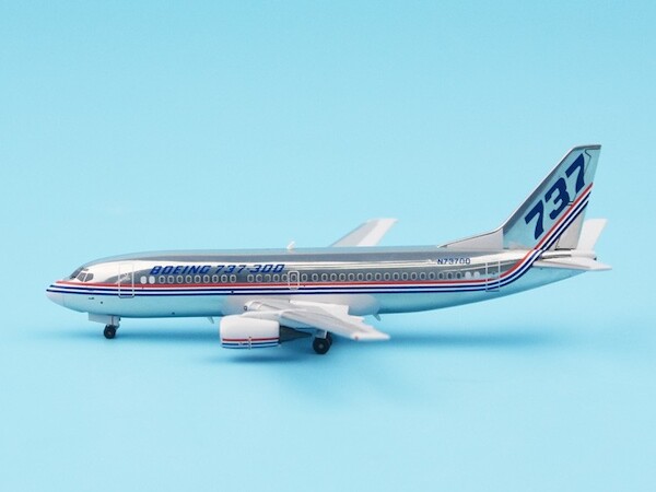 B737-300 (Boeing House colours, polished), N73700 PMN73700