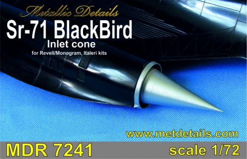 SR71 Blackbird Inlet Cone (Testor/Italeri) MDR7241