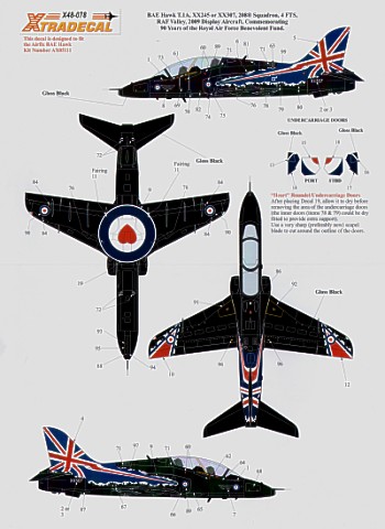 BAe Hawk T1 (208(r) (2009 Display Aircraft) X48078