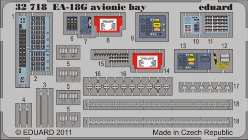 Detailset EA18G Growler Avionic bay (Trumpeter) E32-718