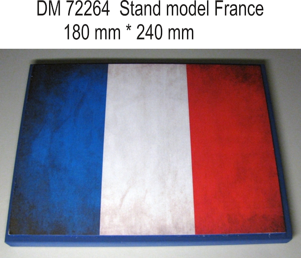 Stand model France (or Dutch if you turn it) 180mm x 240mm DM72264