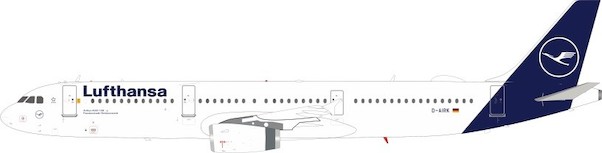 Airbus A321-131 Lufthansa D-AIRK With Stand JF-A321-001