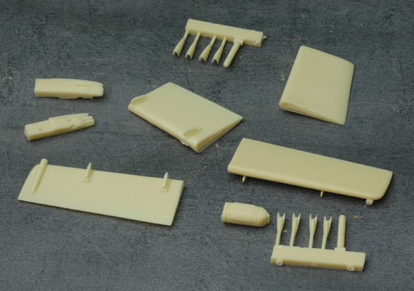 Detailset Mirage 2000 (Heller) Small rf48030