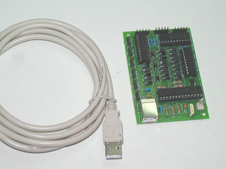 USB Stepper motors card. 2T9