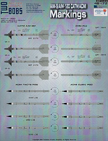 AIM9/AIM120 CATM/ACMI Markings tb48-172
