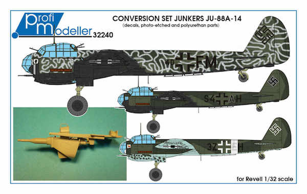 Junkers Ju88A-14 Conversion (Revell) 320240