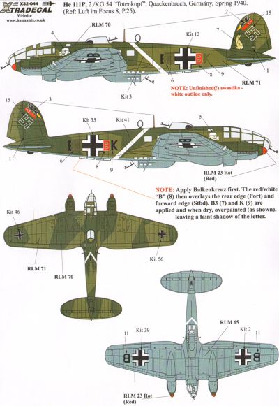 Heinkel He-111H-2/He-111P x32044