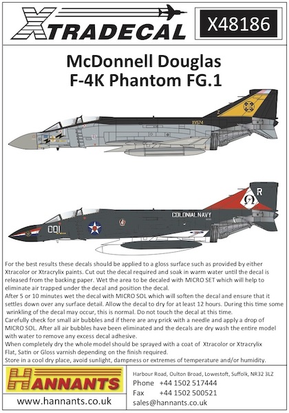 McDonnell Douglas F4K Phantom FG1 X48186