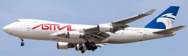 Boeing 747-400SCD Astral Aviation TF-AMU With Antenna XX4440