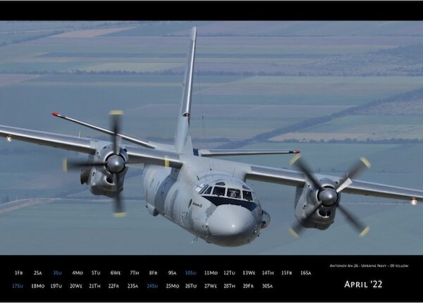 Antonov Calendar 2022 AC2022BC