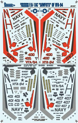 F18C SHWFOTS of VFA-94 TB48-027