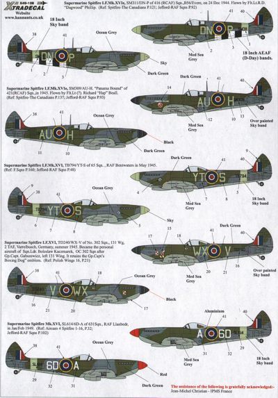 Supermarine Spitfire MKXIV/MkXVIII Part 2 X48128