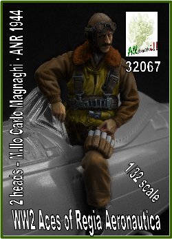 WW2 Aces of Regia Aeronautica: M.llo Carlo Magnaghi ANR 1944 ALLARMI32067
