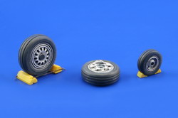 F16 Late wheels (Tamiya) e648-007