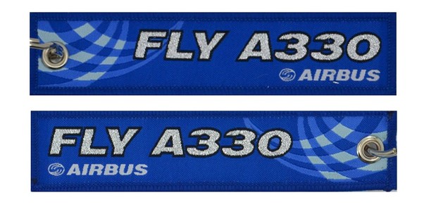 Keyholder with FLY A330 on both sides KEY-FLYA330