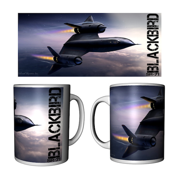 SR-71 Blackbird Ceramic Mug MUG SR71