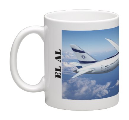 Mug EL AL Boeing B777 MOK-ELAL