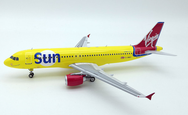 A320 (Virgin Sun) G-VMED With Stand B-320-VSUN-01