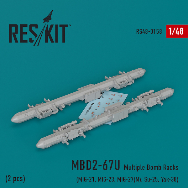 MBD2-67U Multiple Bomb racks (2x) RS48-0158