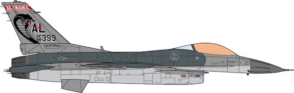 F16C Fighting Falcon USAF, US Air Force, ANG, 160th Fighter Squadron, 187th Fighter Wing, 2002 JCW-72-F16-008