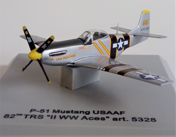 P-51 Mustang USAAF 82nd TRS WW2 Aces 472505/66 5328